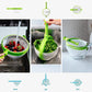 Vegetable Spinner Colander with Collapsible Handle