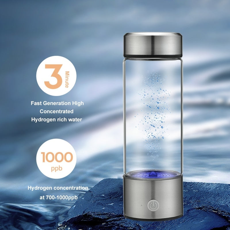 The ThirstBreaker 450ml Portable High Concentration Hydrogen Water Generator