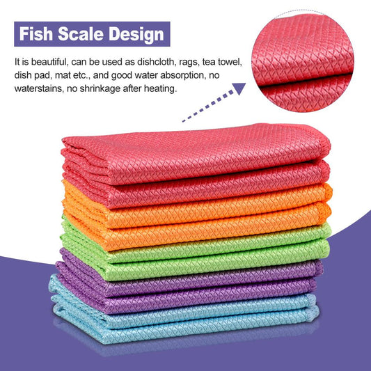 5pcs Kitchen Cleaning Towel